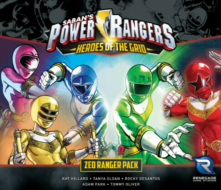 Power Rangers Heroes of the Grid - Zeo Ranger Pack