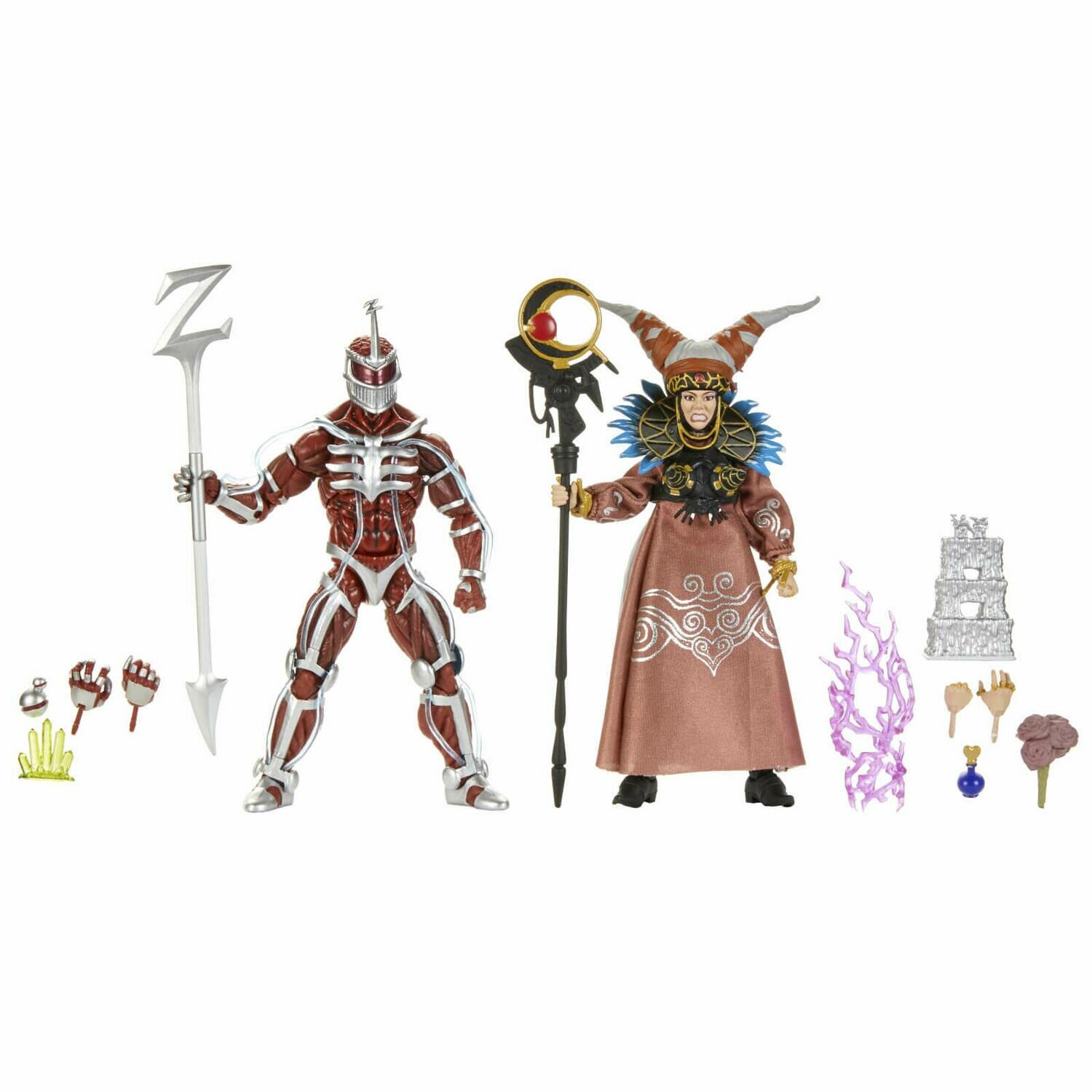 Hasbro Power Rangers Lightning Collection Mighty Morphin Lord Zedd and Rita Repulsa 2-Pack Action Figure