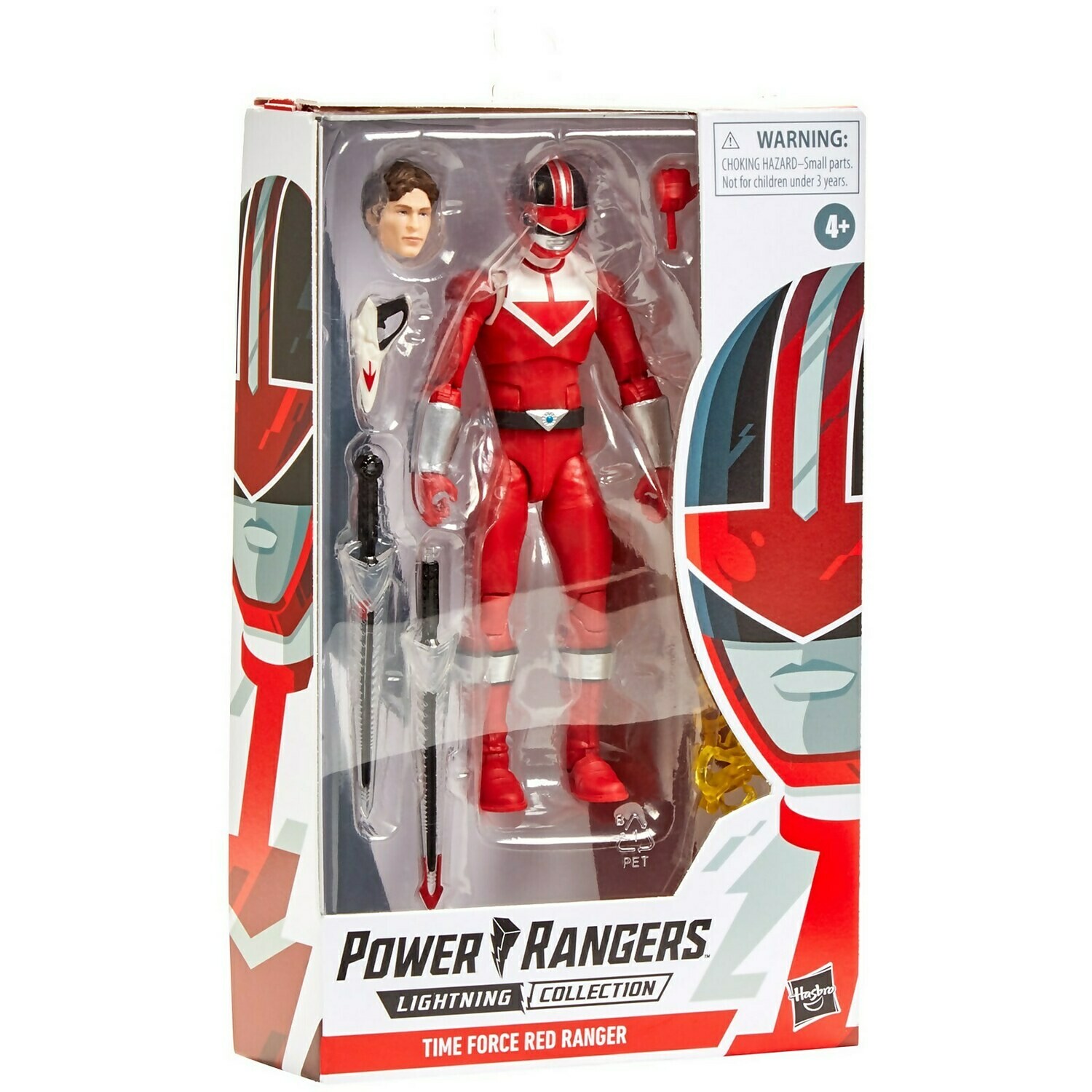 Hasbro Power Rangers Lightning Collection Time force Red Ranger 6-Inch Premium Collectible Action Figure