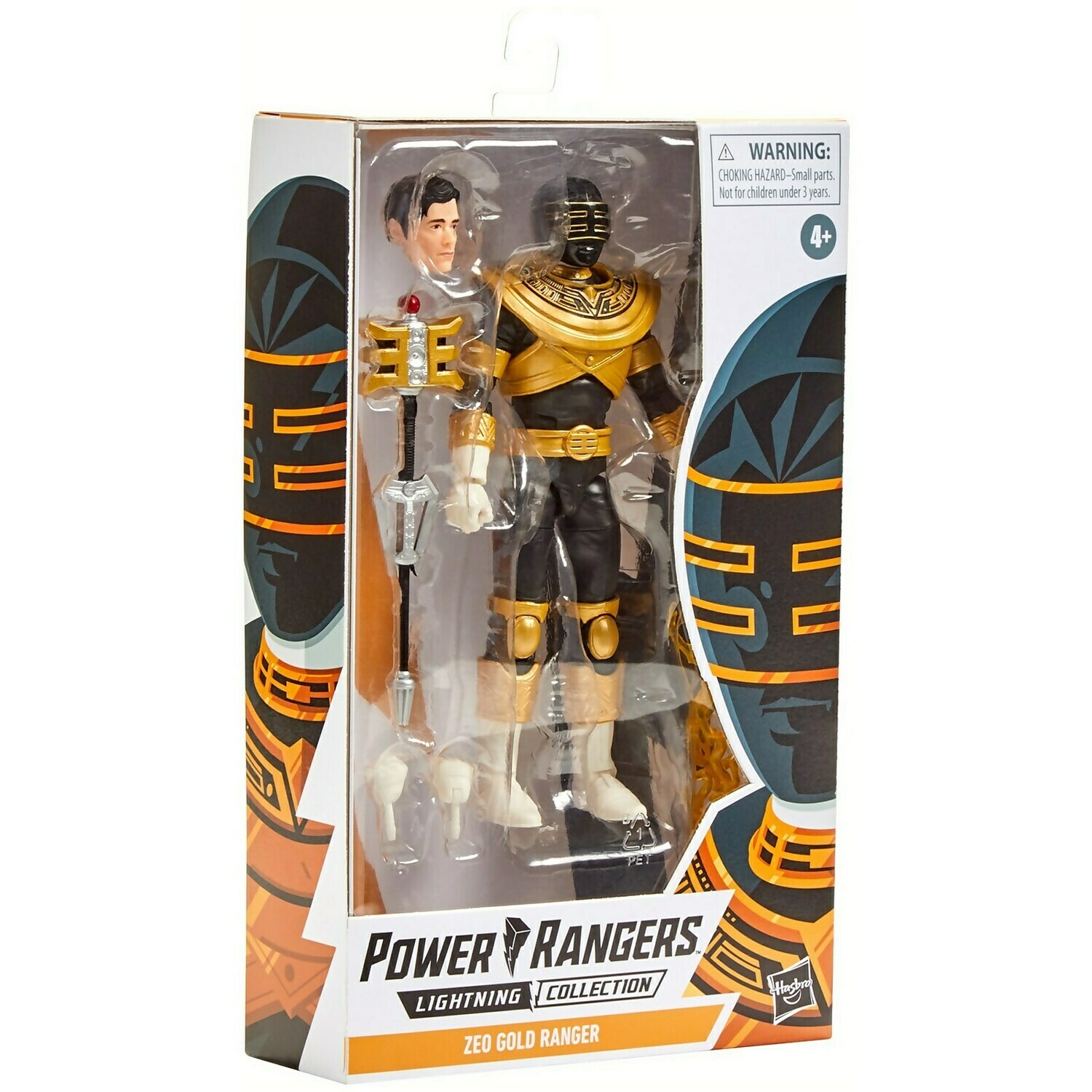 Hasbro Power Rangers Lightning Collection Zeo Gold Ranger 6-Inch Premium Collectible Action Figure