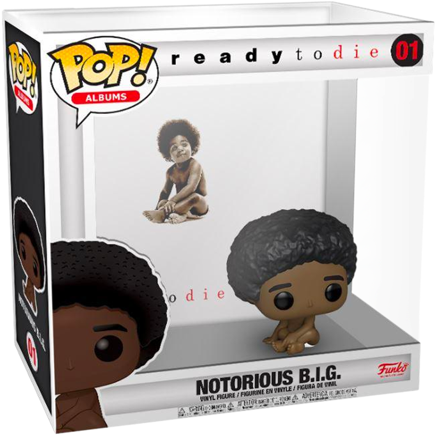 Notorious B.I.G. - Ready To Die Pop! Vinyl Album with Case