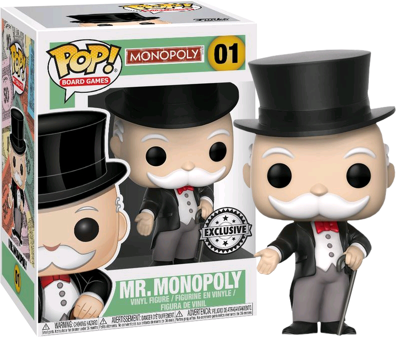 Monopoly - Mr Monopoly Pop! Vinyl Figure