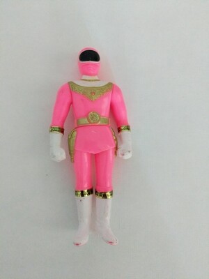Pink zeo ranger figure