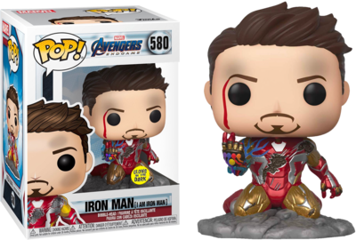 Avengers 4: Endgame - I Am Iron Man Glow in the Dark Deluxe Pop! Vinyl Figure