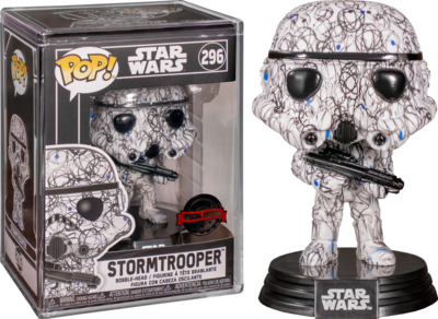 Star Wars - Stormtrooper (Futura) Pop! Vinyl with Protector