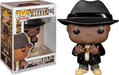 Notorious BIG - Notorious BIG Black Suit Fedora Pop! Vinyl