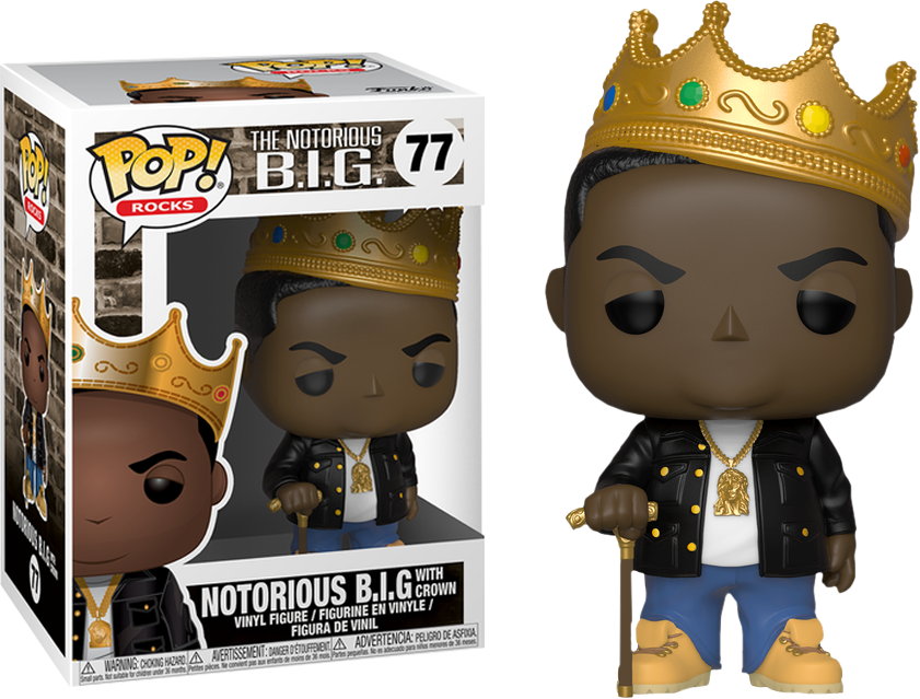 Notorious BIG with Crown Pop! Vinyl Figure