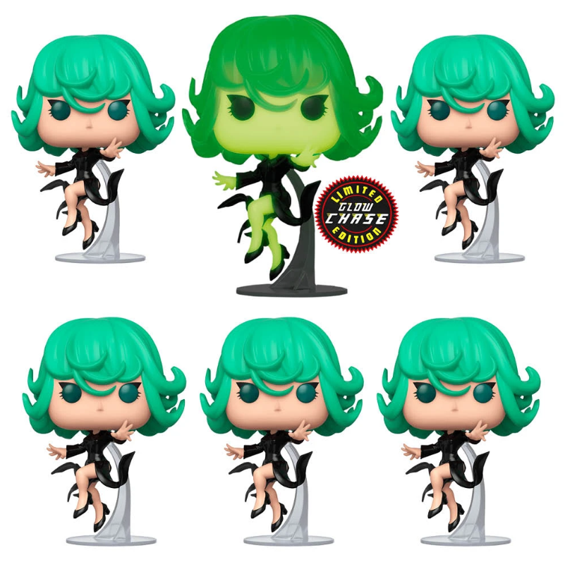 One Punch Man - Terrible Tornado Chase Pop! Vinyl Figure Bundle (set of 6)