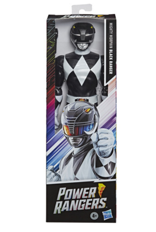Hasbro Mighty Morphin Power Rangers- Black Ranger 12 Inch figure