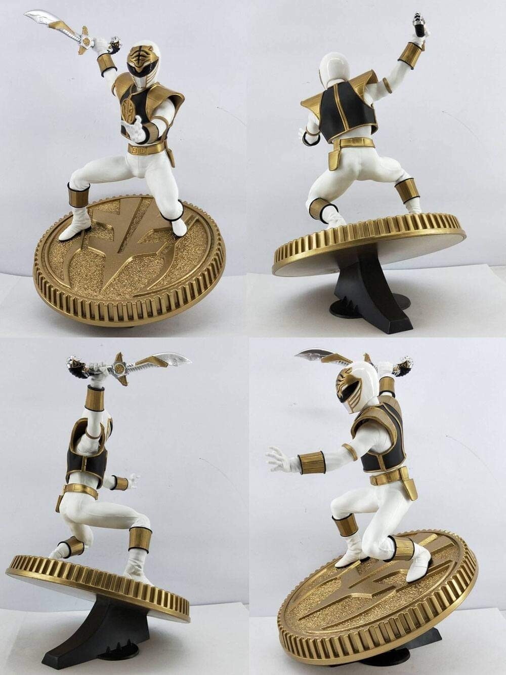 Mighty Morphin Power Rangers PVC Statue White Ranger 23 cm