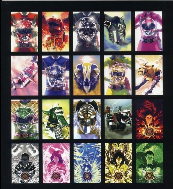 Mighty Morphin Power Rangers: Rangers &amp; Zords Poster Book