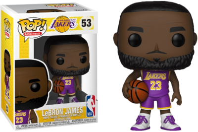NBA: Lakers - Lebron James (Purple) Pop! Vinyl Figure