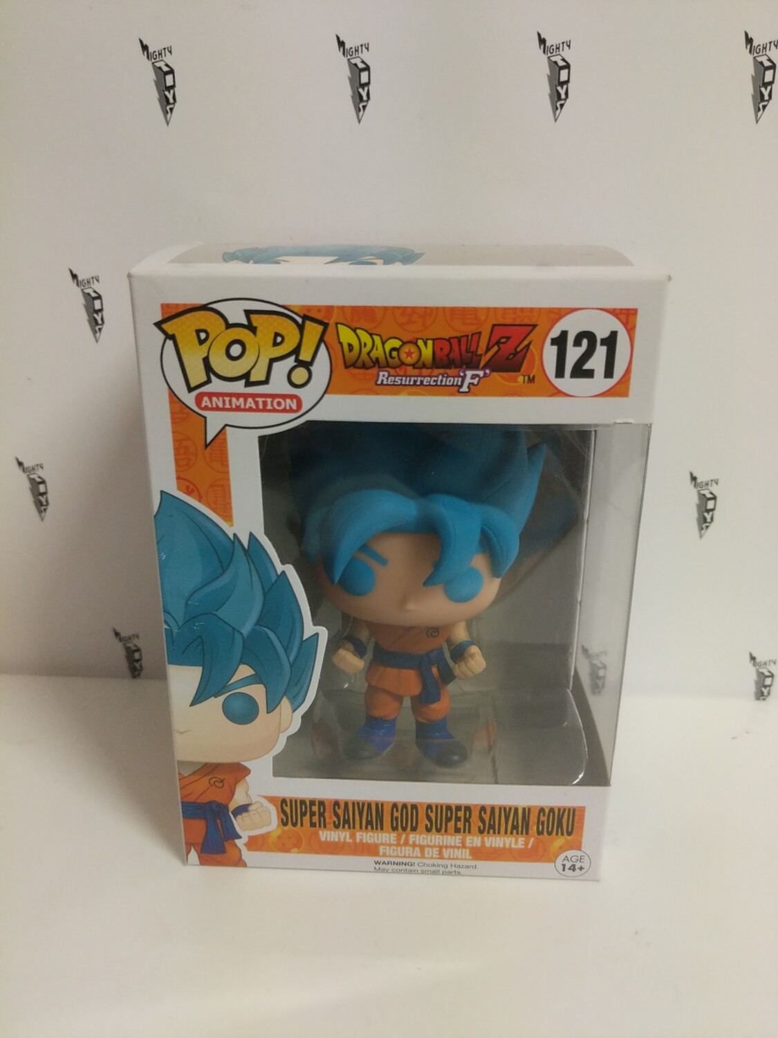 Pop Vinyl Dragonball Super Saiyan God Blue Hair Goku