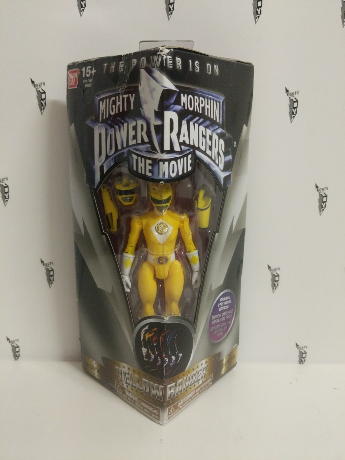 Mighty Morphin Power Rangers movie- yellow Ranger Movie figure