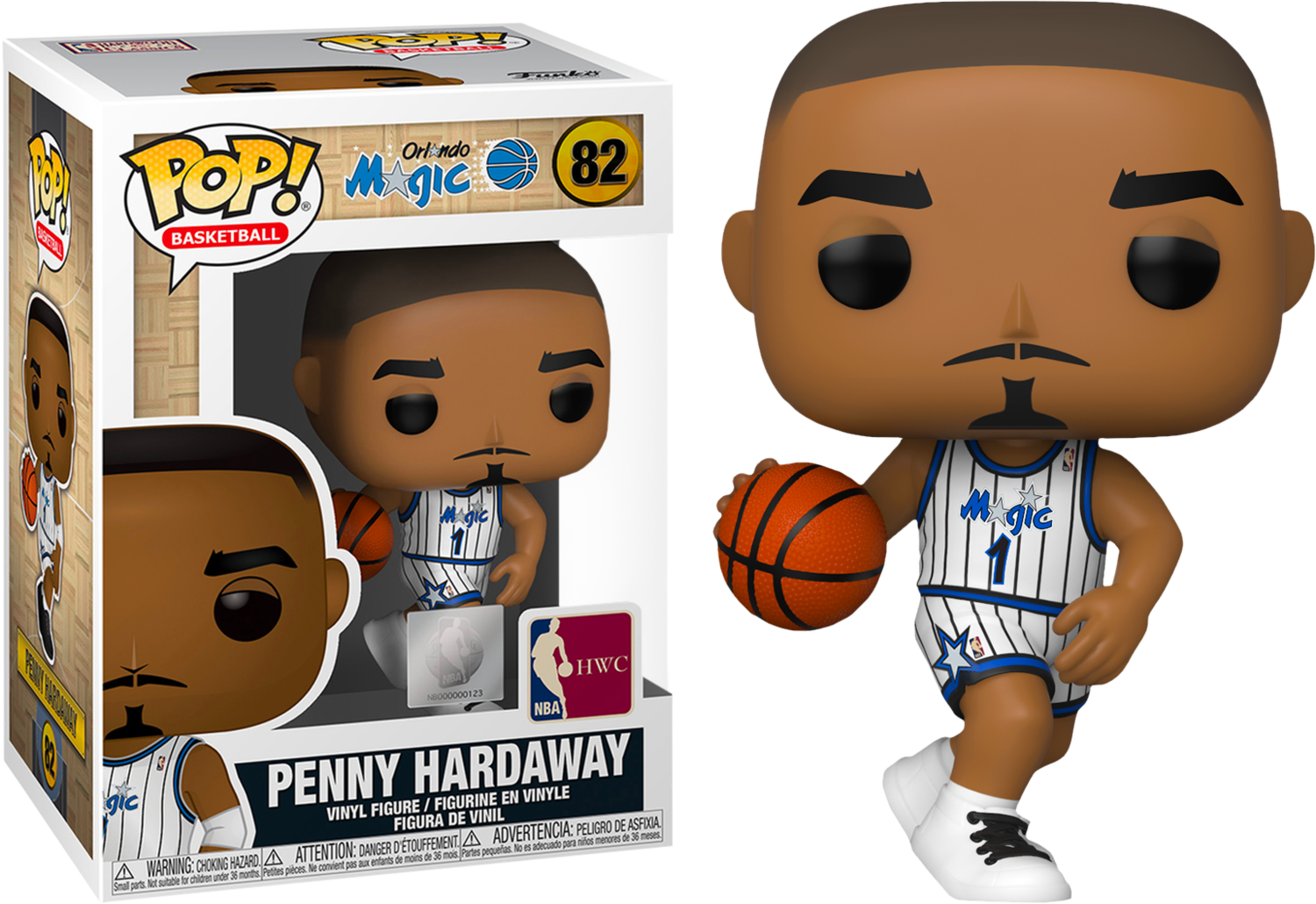 NBA Basketball - All Star Legends: Penny Hardaway Orlando Magic Pop! Vinyl Figure