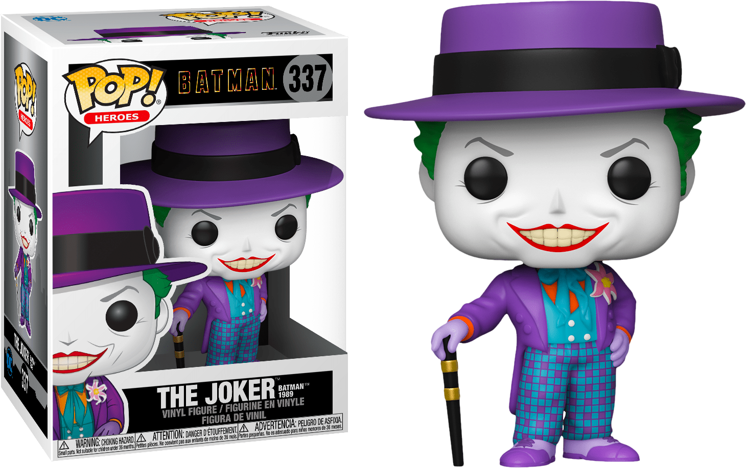 Batman (1989) - The Joker with Hat Pop! Vinyl Figure