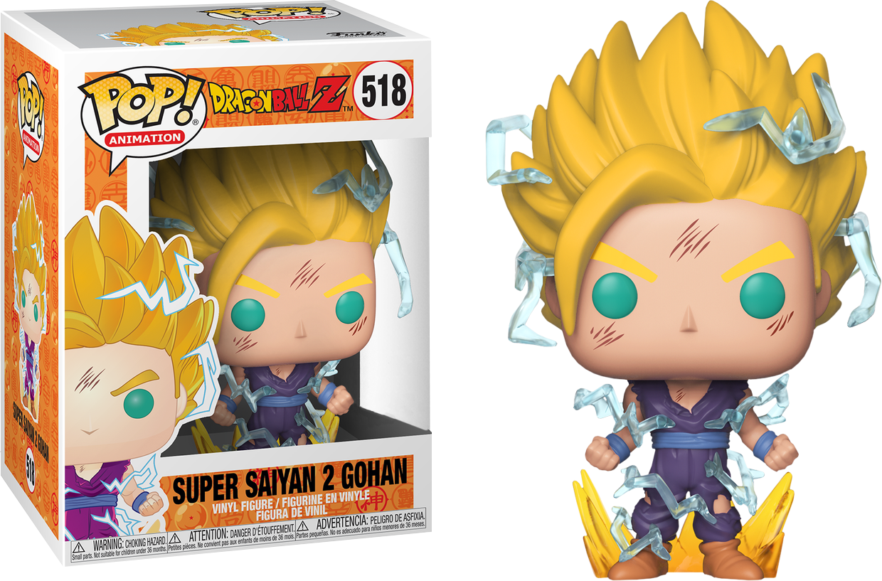 Dragon Ball Z - Super Saiyan 2 Gohan Pop! Vinyl Figure (Minor damaged)