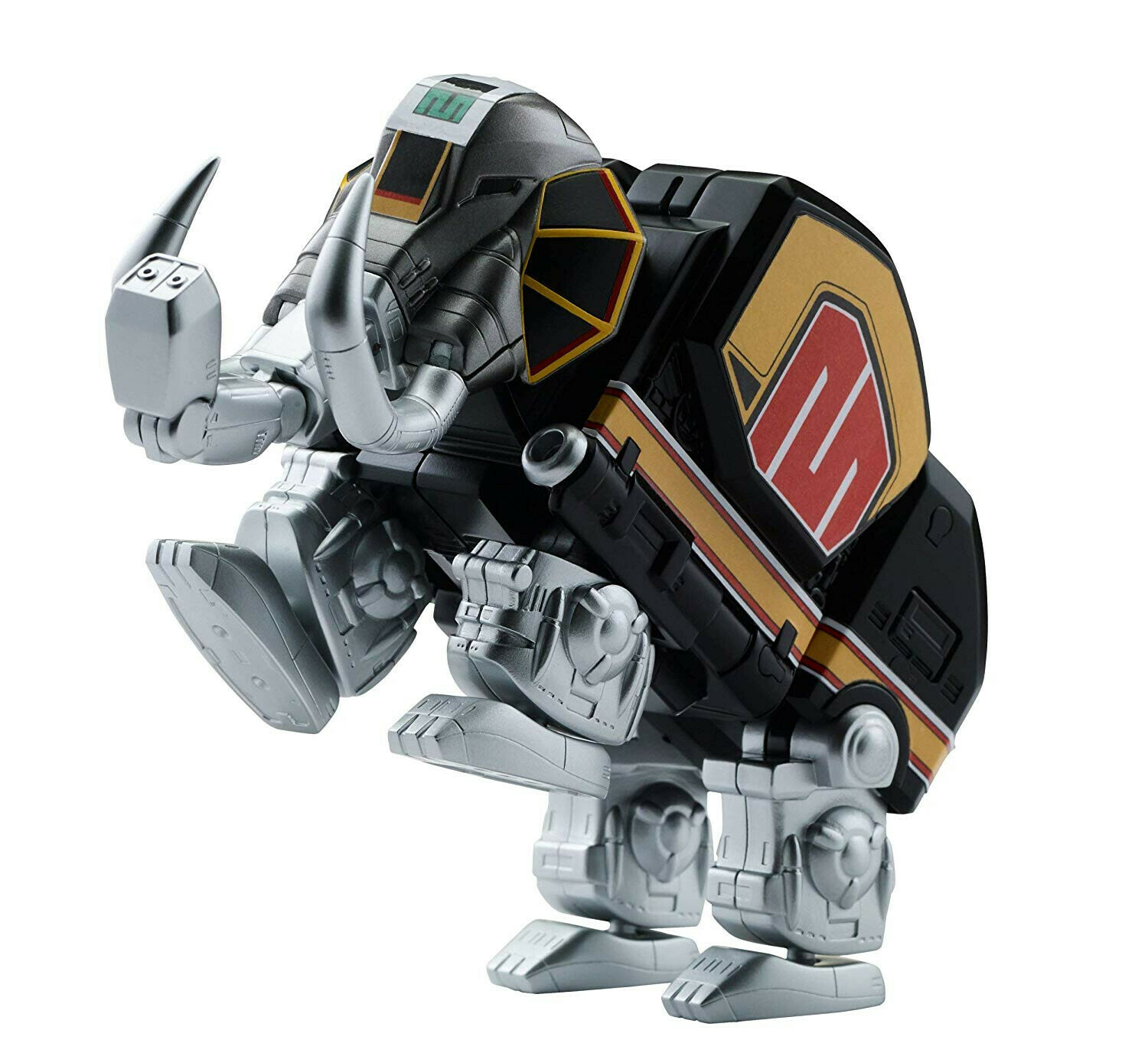 Mighty Morphin Power Rangers - Mastodon Zord with Black Ranger Legacy Collection 5” Action Figure