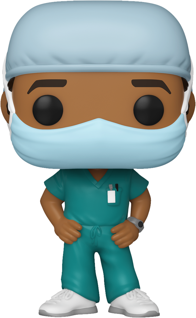 Front Line Heroes - Male Hospital Worker #2 Pop! Vinyl Figure