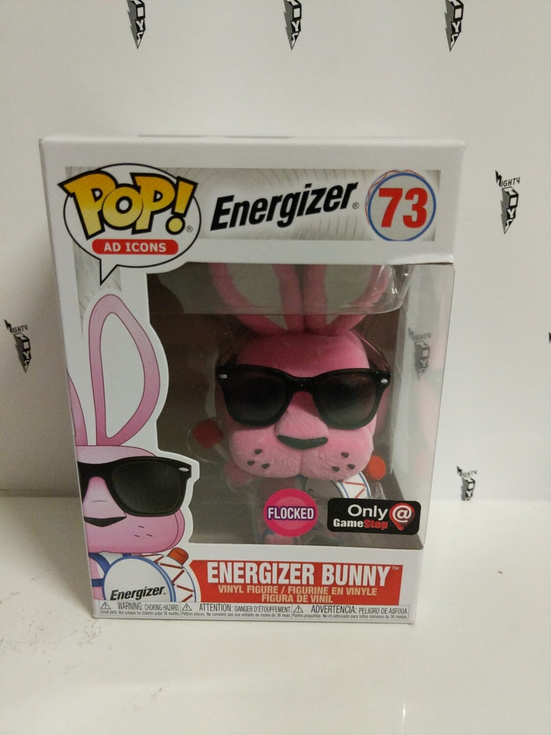 Pop! AD Icons: Flocked Energizer Bunny (Exclusive) (damaged)