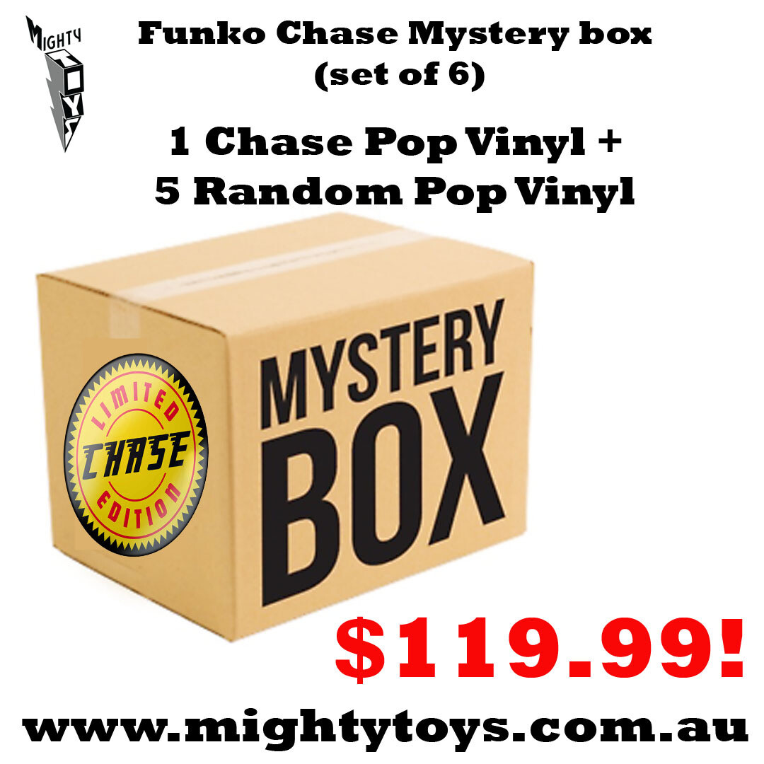 Funko Chase Mystery Box Pop! Vinyl Figure (set of 6)
