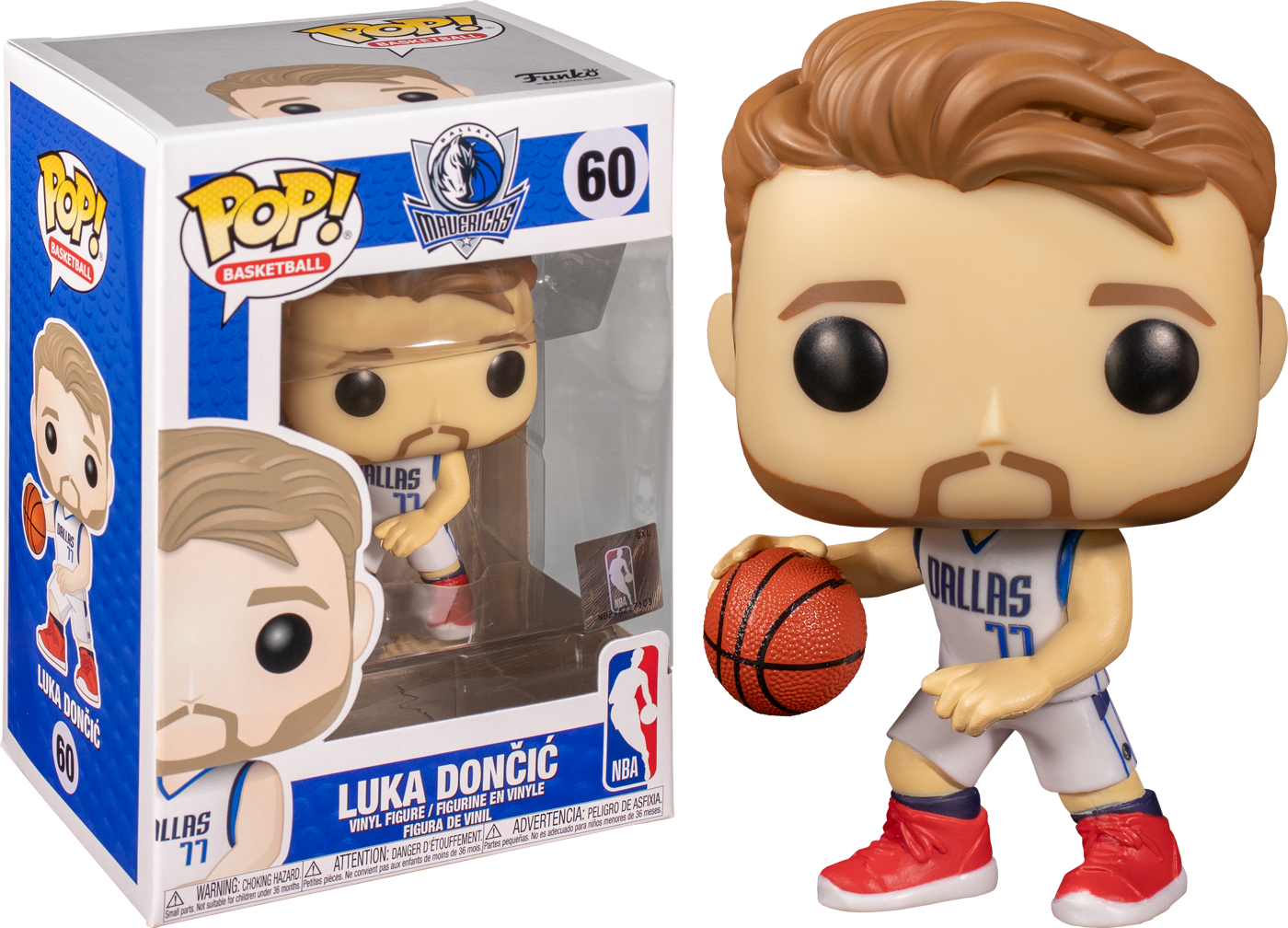 NBA: Mavericks - Luka Doncic Pop! Vinyl Figure