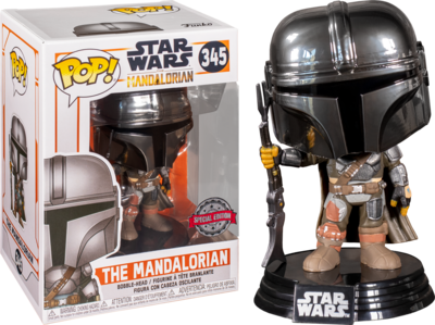 Star Wars: The Mandalorian - Mandalorian Chrome Pop! Vinyl