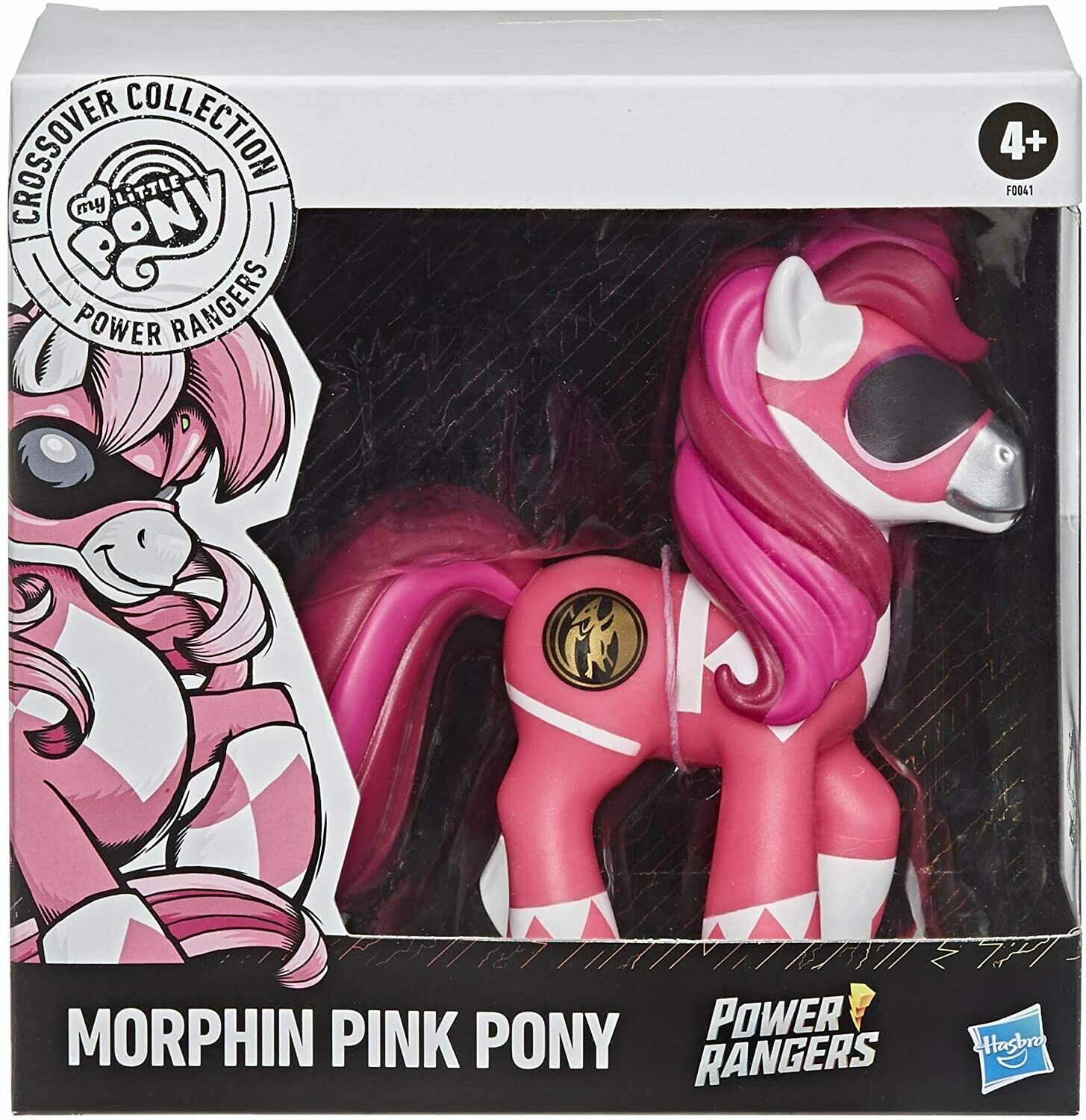 My Little Pony x Power Rangers Crossover Collection - Morphin Pink Pony 4.5&quot; Figure