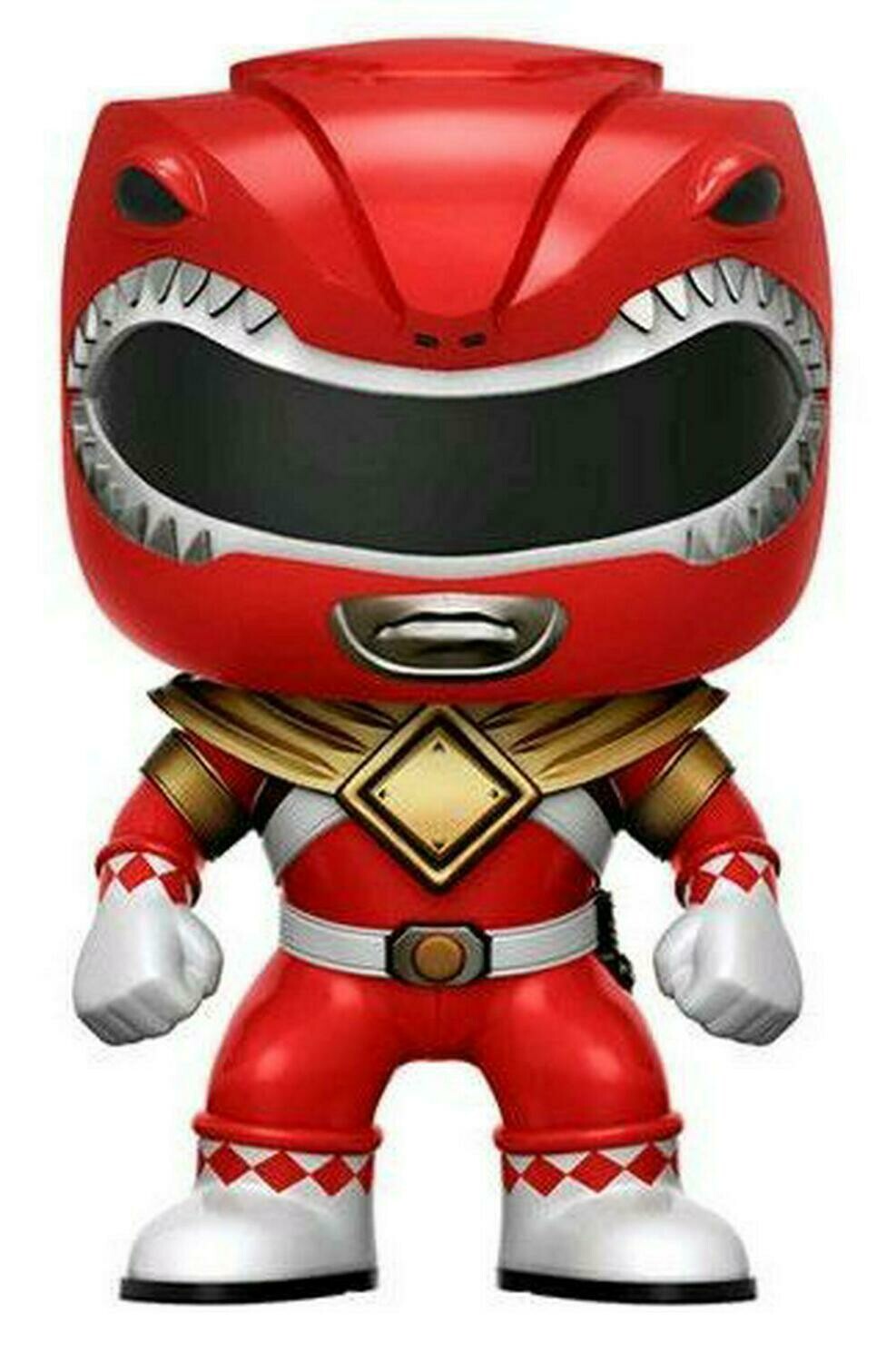 Mighty Morphin Power Rangers- Red Ranger with Dragon Shield Pop! Vinyl 108