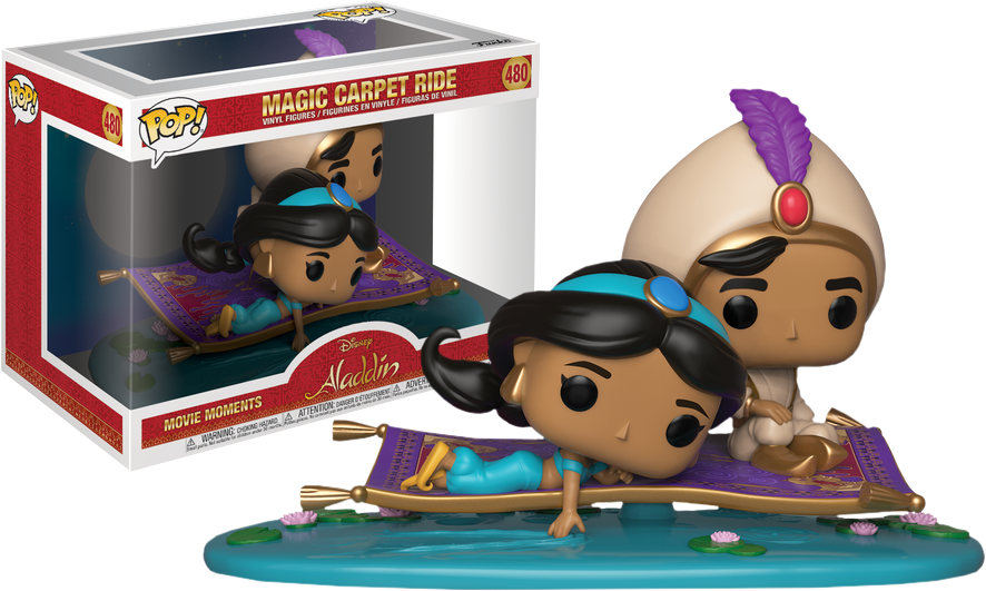 ​Aladdin - Magic Carpet Ride Movie Moments Pop! Vinyl Figure 2-Pack