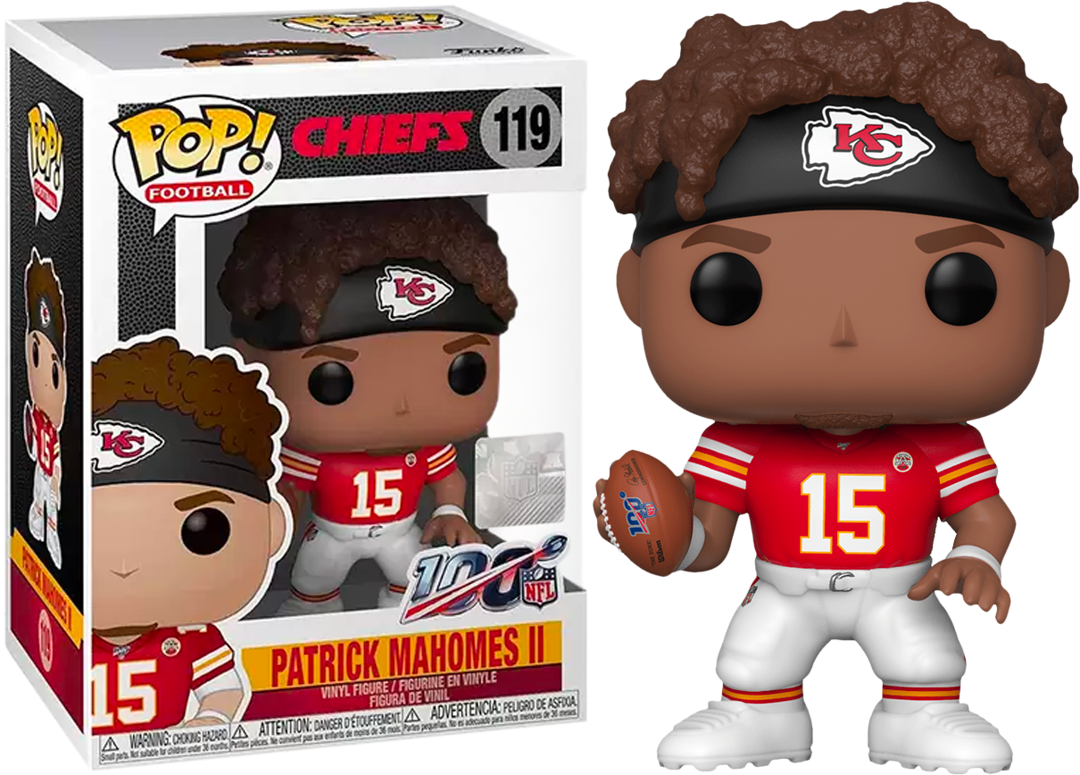 NFL Football - Patrick Mahomes II Kansas City Chiefs Pop! Vinyl Figure