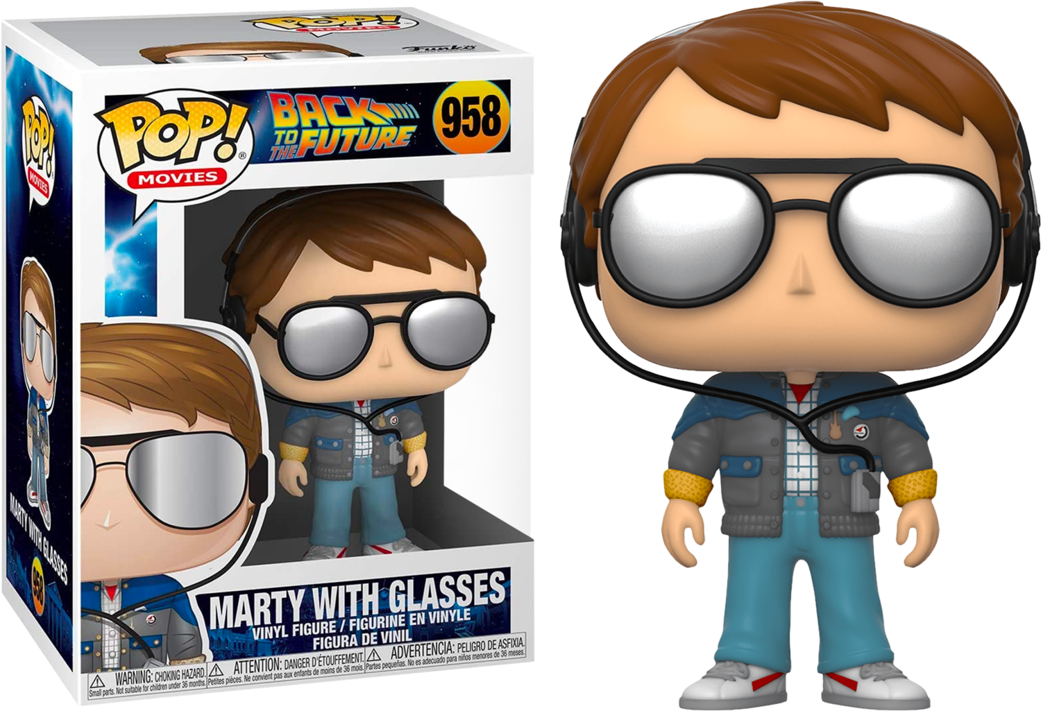 Back To The Future - Marty McFly with Sunglasses Pop! Vinyl Figure