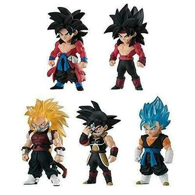 Super Dragonball Heroes Adverge Mini figure set of 5