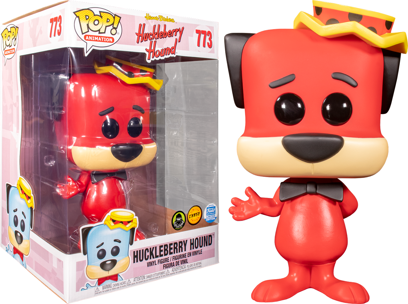 Hanna Barbera - Huckleberry Hound Chase 10&quot; Pop! Vinyl Figure