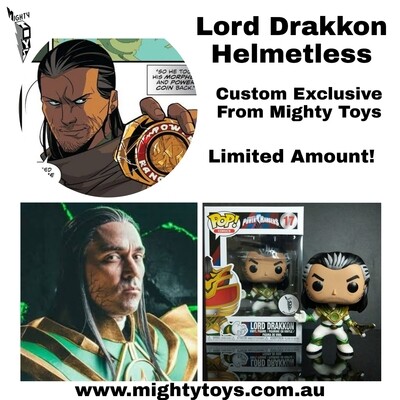 Power Rangers - Lord Drakkon Helmetless Pop! Vinyl Figure