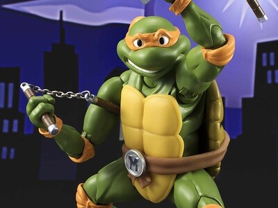 TMNT - S.H.FIGUARTS - MICHELANGELO FIGURE TMNT - S.H.FIGUARTS - MICHELANGELO FIGURE - Mighty Toys Australia