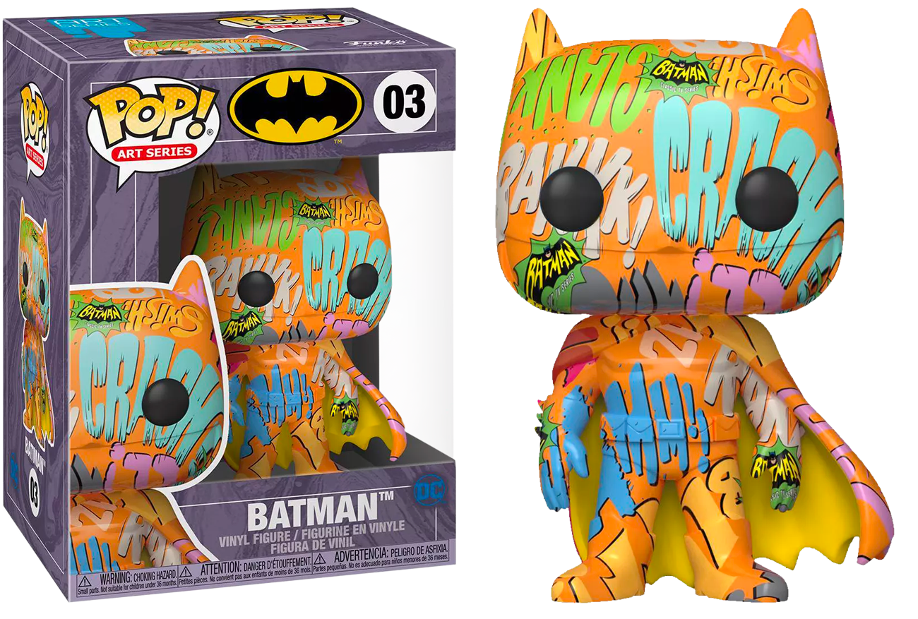 Batman - Batman Orange Artist Series Pop! Vinyl Figure with Pop! Protector
