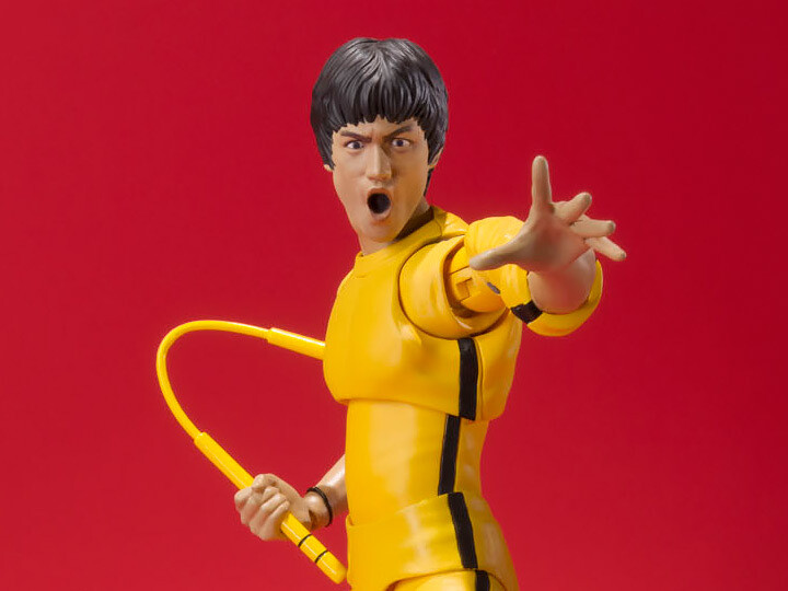 BRUCE LEE - SHF - YELLOW TRACK SUIT FIGURE