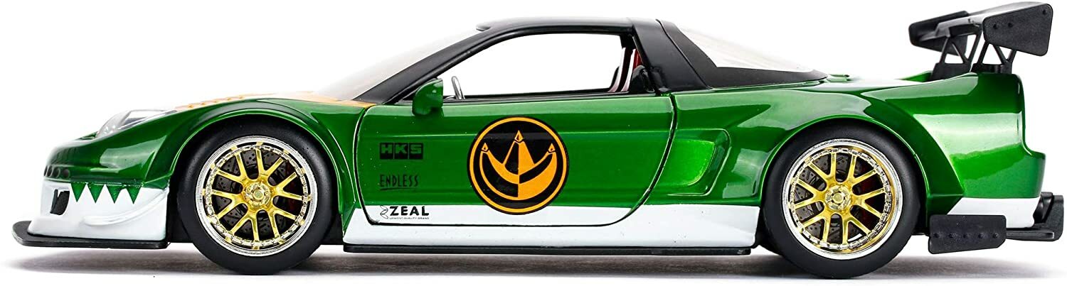 Power Rangers Green Ranger 02 Honda Nsx Type R Japan Spec 1 24 Die Cast Vehicle With Figure