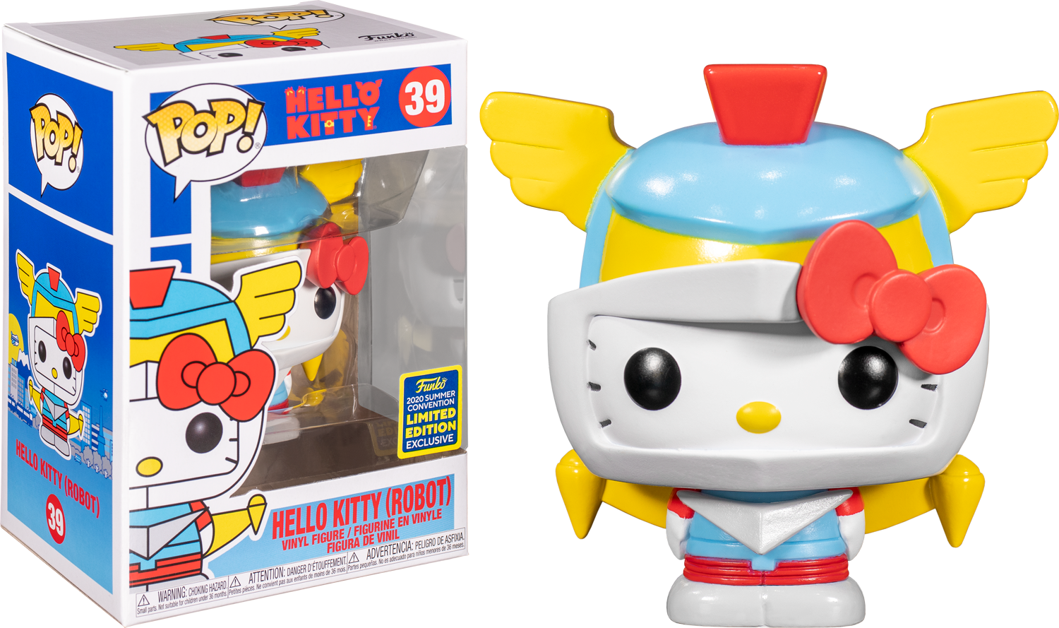 Hello Kitty - Robot Kitty Pop! Vinyl Figure (2020 Summer Convention Exclusive)