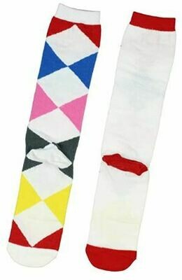Power Rangers Pair Knee High Tube Socks