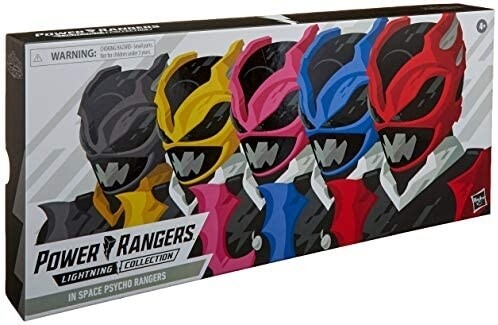 Hasbro Power Rangers Lightning Collection 6-Inch in Space Psycho Rangers 5-Pack Premium Collectible Action Figure