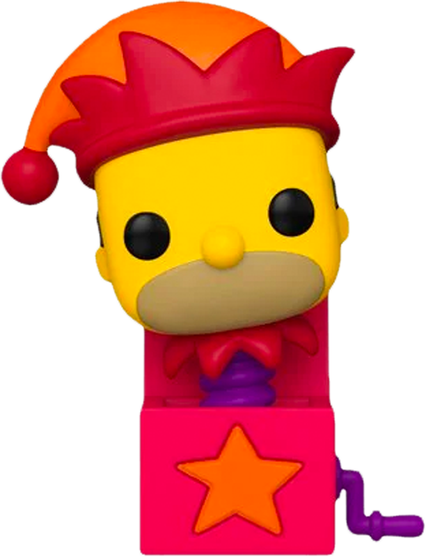The Simpsons - Jack-in-the-Box Homer Pop! Vinyl Figure