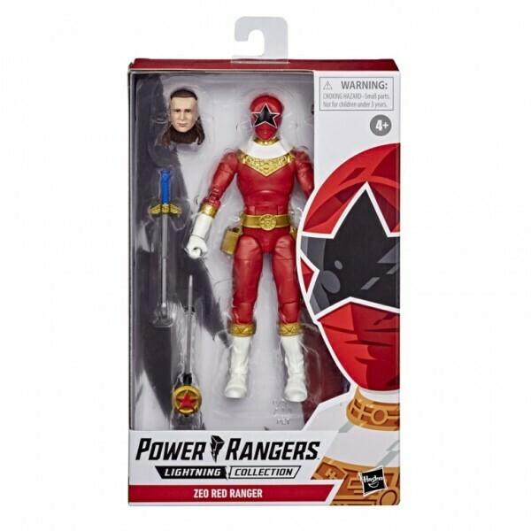 Hasbro Power Rangers Lightning Collection ZEO RED Ranger figure 6 Inch Action Figure