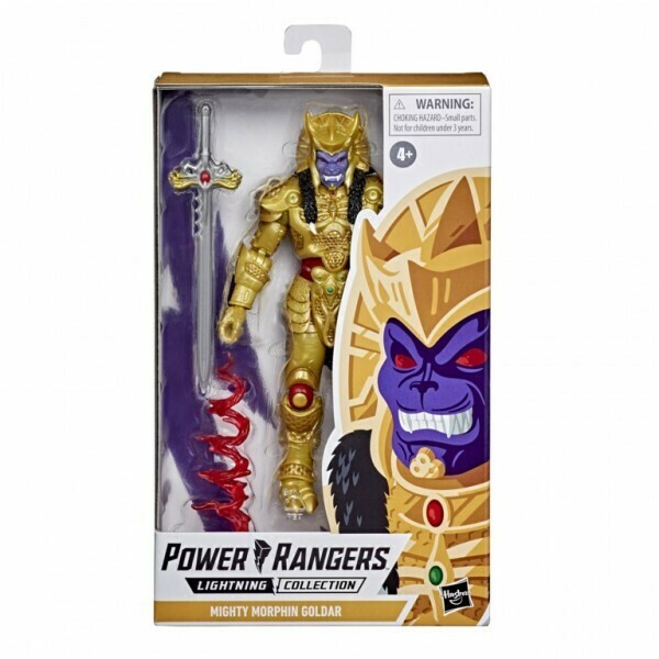 Hasbro Power Rangers Lightning Collection Goldar figurer 6 Inch Action Figure