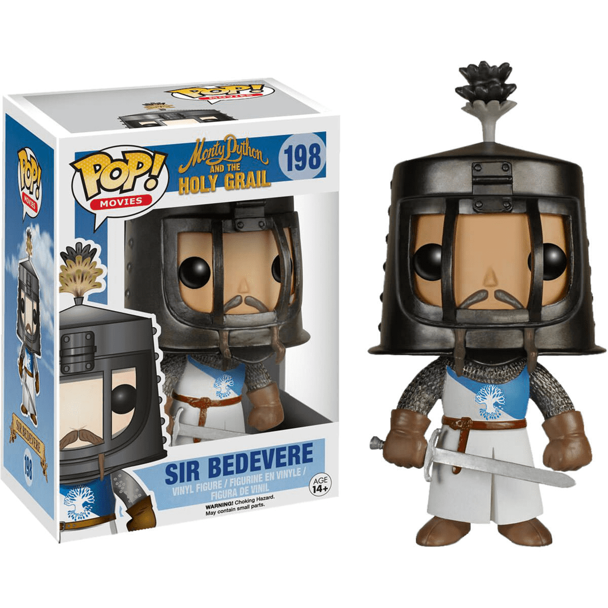 MONTY PYTHON AND THE HOLY GRAIL - SIR BEDEVERE POP! VINYL FIGURE