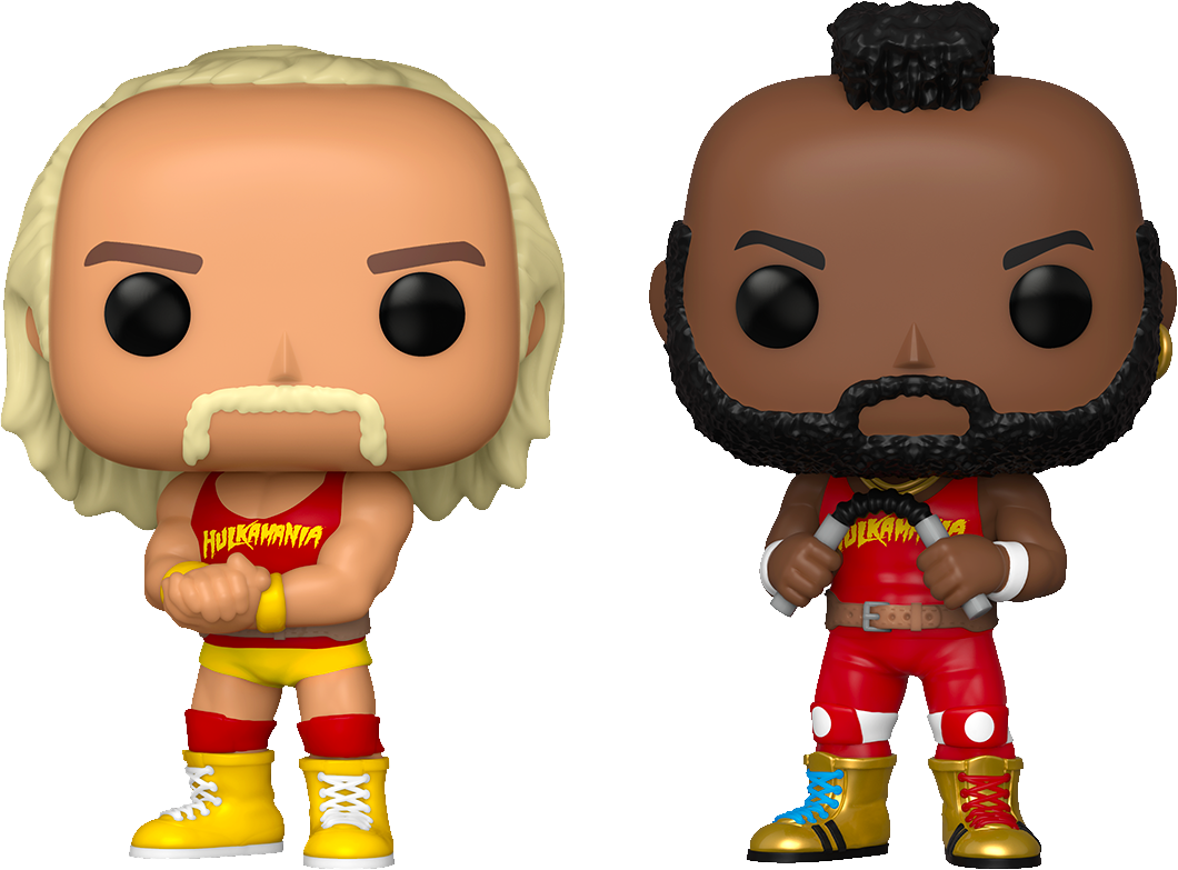 WWE - Hulk Hogan &amp; Mr. T Pop! Vinyl Figure 2-Pack