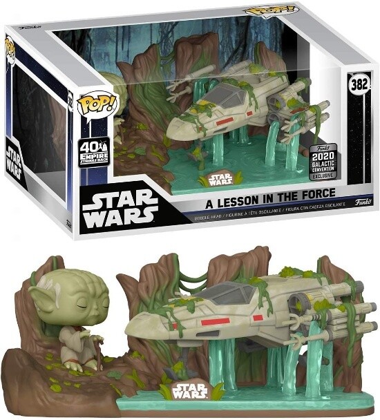 Star Wars - Yoda lifting X-Wing Star Wars Celebration US Exclusive Pop! Deluxe