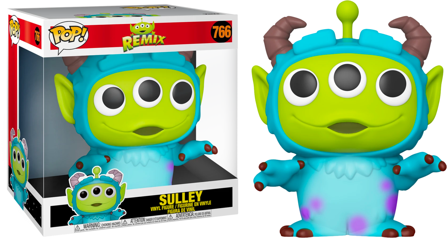 ​Pixar - Alien Remix Sulley 10&quot; Pop! Vinyl Figure