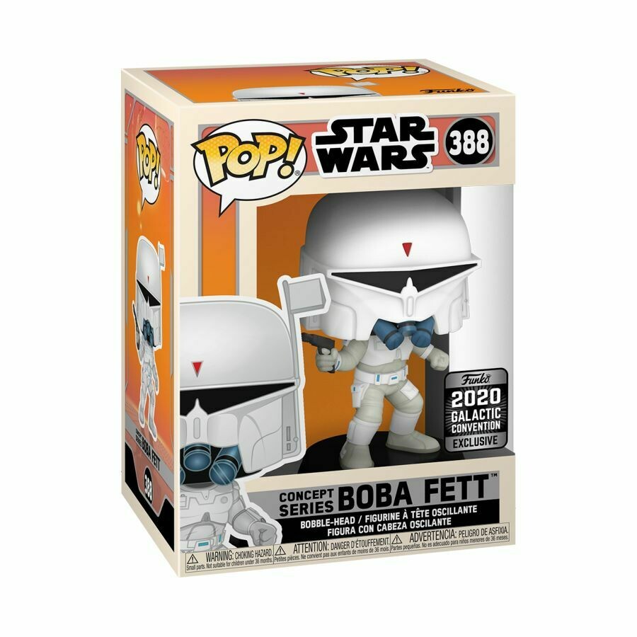 Star Wars - Boba Fett McQuarrie Concept Star Wars Celebration US Exclusive Pop! Vinyl